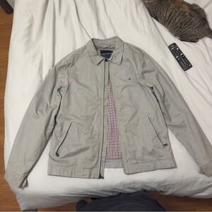Tommy Hilfiger Men's Light Gray Jacket